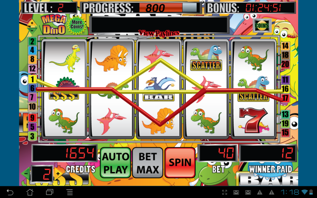 Dinosaurs slots